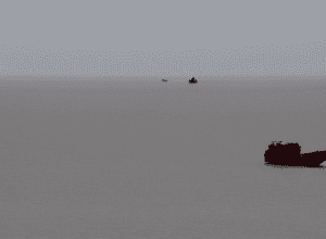 Salvatorii maritimi salvează bărbați de pe banc de nisip - Ce gafă! Excursioniști blocați în Marea Nordului