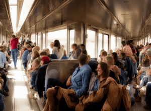 Ammerbuch - Pasager (21) lovește controlorul într-un tren