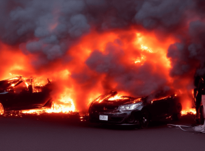 Hildesheim: Bărbat incendiază mașini din cauza unui conflict legat de câine