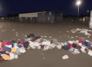 Wittlich - Necunoscuți distrug containere de haine vechi