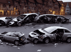 Wolfenbüttel: Șofer fuge de poliție și provoacă un accident grav