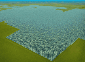 Miracol energetic pe 1200 de hectare - Mega-parc solar în Marea Wadden