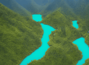Patrimoniul UNESCO: Lacuri spectaculoase din China