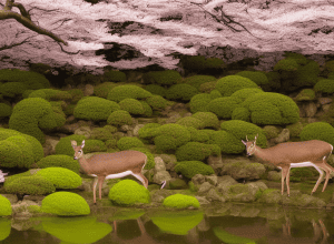 Ca în „Bambi” de la Disney – Un cerb încântă internetul