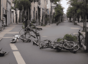 Bietigheim-Bissingen: Ciclistă necunoscută ignoră o femeie în vârstă căzută