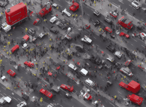Persoană în pericol de moarte - Accident grav în Berlin – șase răniți