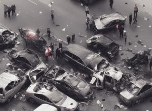 Accident grav în Berlin: Senior de 85 de ani provoacă coliziune cu trei mașini