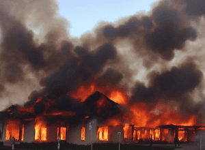 Incendiu la o școală din Hamburg - Autorii au lăsat urme de sânge