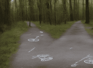 Simboluri anticonstituționale descoperite pe o pistă de biciclete lângă Bad Kleinen