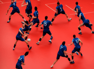Cartonaș roșu! – Un jucător din echipa națională de handbal, eliminat