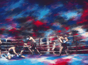 Luptă la Campionatul Mondial împotriva superstarului Canelo - Scull: S-a descurcat bine până la final