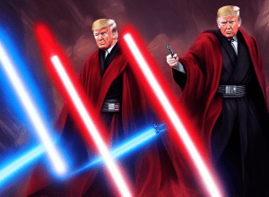 Trump Jedi: Imagine generată de AI stârnește dezbateri de Ziua Star Wars