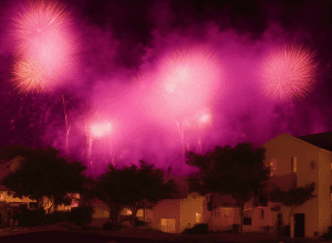 Rachetă pirotehnică a pătruns într-un apartament din Lengerich