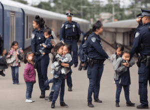 Niebüll - Poliția salvează un copil care călătorea singur