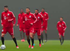 Bayern Munchen: Antrenament dur sub ploaie după petrecerea campionatului