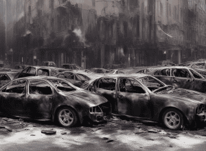 Incendiu de deșeuri voluminoase deteriorează un VW Tiguan în Dortmund