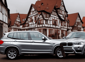 Accident la Homburg: BMW lovit și șoferul a fugit
