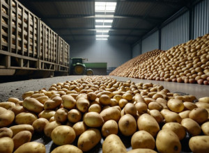 Paradoxul cartofilor germani: importuri masive în timp ce recolta locală este aruncată