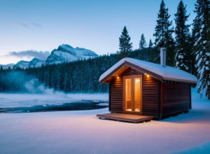 Lola Weippert, de la saună la baie de gheață în Finlanda