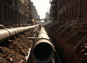 Accident cu excavatorul în Heidelberg: 30.000 de locuințe fără căldură