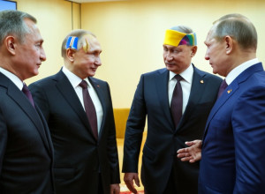 Putin a vizitat sediul grupului de trupe „Nipru”