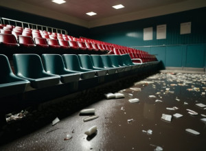 Scandal și vandalism la meciul de cupă: Fanii Magdeburgului au devastat stadionul din Leipzig