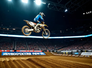 Accident șocant la concursul de motocross freestyle din Brazilia