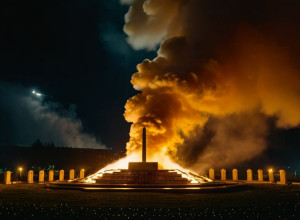 Actul extremitar: semne de nisip asupra tumba unui personal important din România