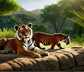 Feline sălbatice salvate de Natalia în Ucraina: Un sanctuar pentru lei și tigri