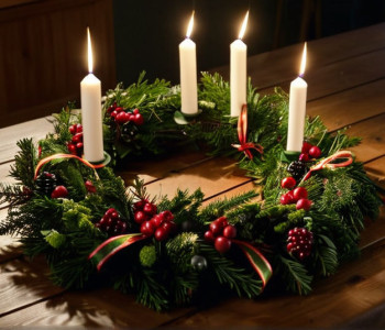 Vedete Germane Creează Coroane de Advent pentru Caritate