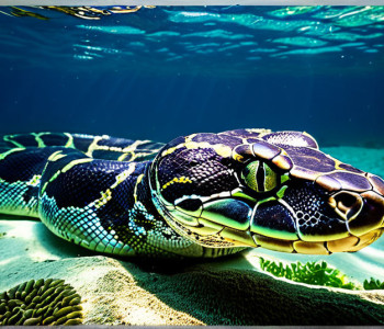 Piton de șase metri aproape strangulează un ghid turistic în timpul unei expediții de căutare de șerpi