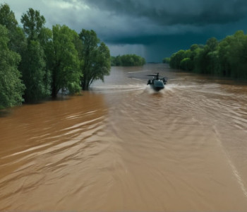 Dronă Salvează un Bărbat de la Înec în Inundațiile Devastatoare din Vietnam