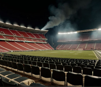 Tulburări violente la un meci de fotbal în NRW: Fanii au aruncat cu obiecte metalice și scaune