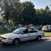 Spargere auto în Ludwigshafen: Un hoț a furat un portofel dintr-o mașină parcată lângă cimitir