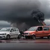 Accident grav în Germania: O șoferiță nu a acordat prioritate și a intrat într-un TIR