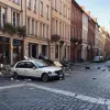 Șofer beat a provocat haos în centrul orașului Koblenz, intrând în zona pietonală și lovind mobilierul cafenelelor
