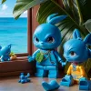 Licitație caritabilă cu un pluș gigant Stitch înaintea premierei filmului live-action "Lilo & Stitch"
