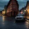 Șofer beat și fără permis a lovit o mașină de poliție în Germania, după o urmărire haotică