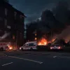 Incendiu în Güstrow: Acoperiș în flăcări, 13 locatari evacuați, inclusiv un copil spitalizat