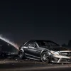 Un Mercedes-AMG de 600 CP și 120.000 € a ars complet la Hamburg: Martori au văzut persoane suspecte fugind