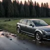 Accident mortal în Germania: Audi a derapat și a ajuns în șanț, șoferul a fost proiectat din mașină și a murit
