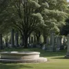 Hoți au furat un capac de cupru de la o cristelniță dintr-un cimitir din Gelsenkirchen
