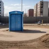 Furt neobișnuit în Germania: O toaletă mobilă a fost furată de pe un șantier la Nordhausen