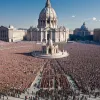 Harry Styles, surprins la Vatican alături de noul Papă: Apariția neașteptată a starului pop stârnește furori