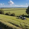 Accident în Germania: Motociclist de 65 de ani a căzut cu motocicleta într-un şanţ lângă Fulda