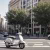 Șofer agresat cu pistol cu piper în trafic la Frankfurt de un scuterist Vespa