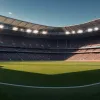 Finala Cupei Berlinului, umbrită de un gazon rușinos: "Tipic Berlin!" și linii de fotbal american