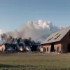 Incendiu masiv în Bavaria: O șură, distrusă de foc, pus de doi copii