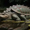 Broască țestoasă aligator de 12 kg, găsită într-un canal din Germania: "Extrem de mușcătoare, poate mânca rațe"