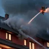 Incendiu la Neumünster: Pompierii au stins rapid focul izbucnit la acoperișul unei case din Wittorf